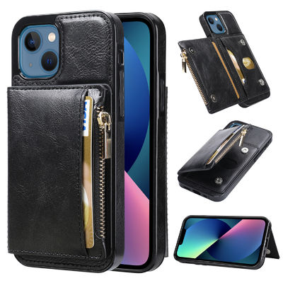 Cas magnétique en cuir détachable de téléphone de case de tri pour la galaxie S22 S23 ultra