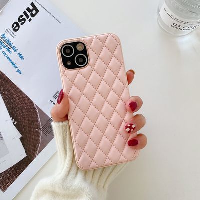 En bas de la couverture arrière en cuir véritable en cuir de téléphone de bande dessinée pour pro maximum d'iPhone 12