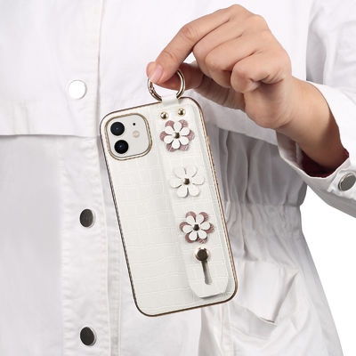 L'unité centrale adaptée aux besoins du client de cas de téléphone d'atterrisseur garnissent en cuir Lanyard Strap antichoc