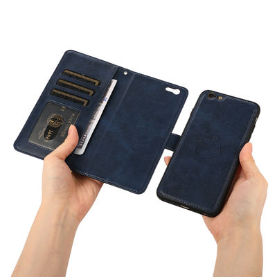 Croisé - cas en cuir insalissable de téléphone de cas de téléphone de porte-cartes de corps pour Iphone 14 13