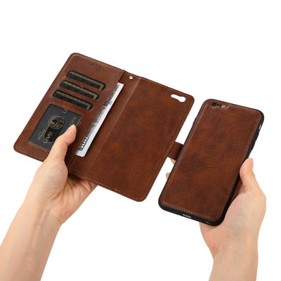 Croisé - cas en cuir insalissable de téléphone de cas de téléphone de porte-cartes de corps pour Iphone 14 13