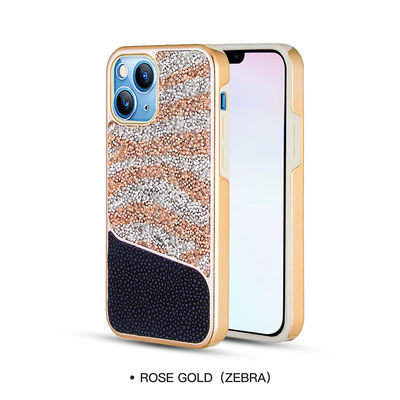 Caisse personnalisée de téléphone de Diamond Phone Cases Glossy Luxury Samsung insalissable