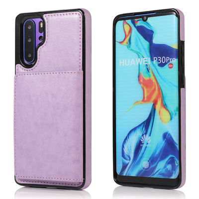 Le téléphone antichoc en cuir enferme la caisse insalissable de téléphone de couverture arrière de TPU