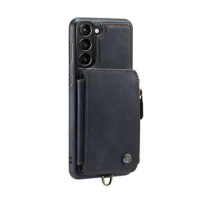 Cas en cuir véritables de téléphone portable de cas antichoc faits sur commande de téléphone vrais insalissables