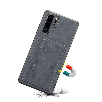 Cas en cuir exquis Magsafe d'Iphone de porte-cartes Scratchproof