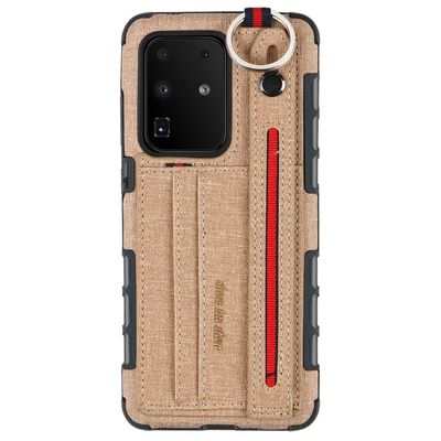 Sac insalissable en cuir de carte d'unité centrale de porte-cartes de cas véritable de téléphone