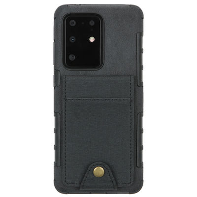 Couverture en cuir antichoc de téléphone d'Iphone 14 de cas en cuir multifonctionnel de téléphone