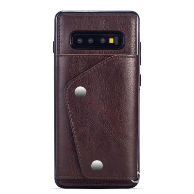 Cas de luxe en cuir de téléphone de Magsafe Samsung de porte-cartes d'OEM/ODM Iphone