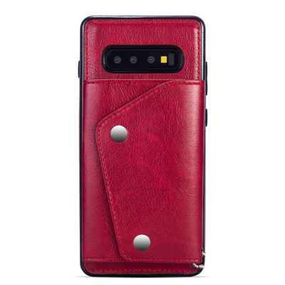 Cas de luxe en cuir de téléphone de Magsafe Samsung de porte-cartes d'OEM/ODM Iphone
