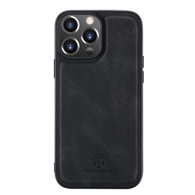 Cas multifonctionnel d'Iphone 14 d'Iphone 12/Iphone 13 de cas en cuir sans couture de téléphone