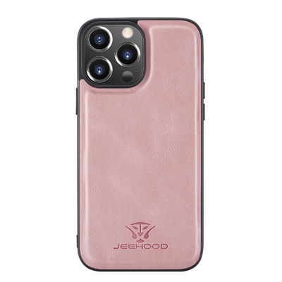 Cas multifonctionnel d'Iphone 14 d'Iphone 12/Iphone 13 de cas en cuir sans couture de téléphone