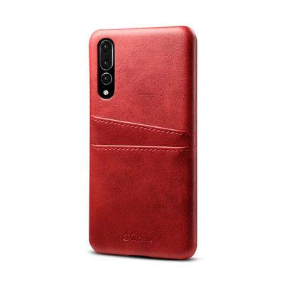 Cas de carte de portefeuille de support de téléphone en cuir Scratchproof d'OEM/ODM Samsung