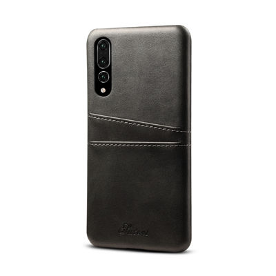 Cas de carte de portefeuille de support de téléphone en cuir Scratchproof d'OEM/ODM Samsung
