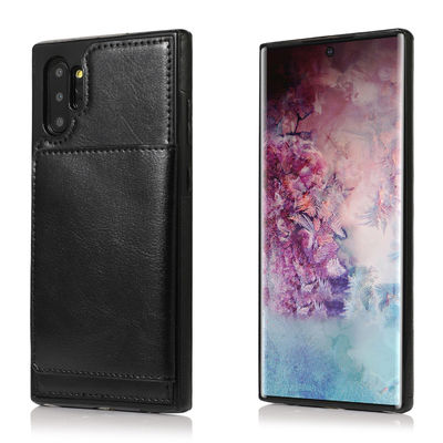 Portefeuille de porte-cartes de la secousse 4 d'OEM 5g de caisse de cuir de la secousse 3 de Matte Samsung Galaxy Z