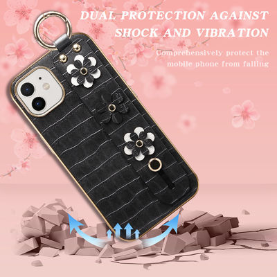 Le téléphone fait sur commande de Huawei enferme la couverture de luxe insalissable en cuir de téléphone d'unité centrale