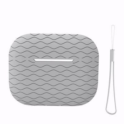 Caisse de silicone d'écouteur d'OEM pour pro insalissable protecteur d'AirPods