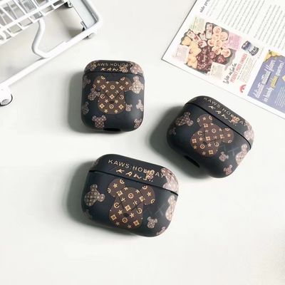 Cas en cuir d'Airpods de cas protecteur exquis d'Airpods 3 pro insalissable