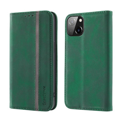 Cas en cuir de la meilleure qualité de téléphone portable d'ODM pour Iphone 13 14 12 insalissables détachables