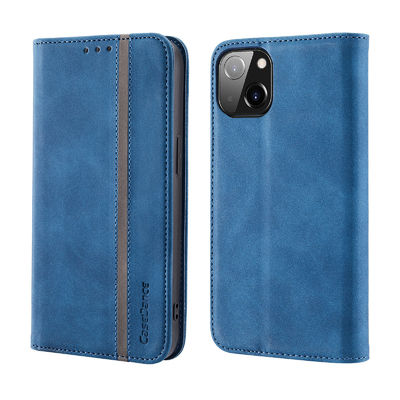 Cas en cuir de la meilleure qualité de téléphone portable d'ODM pour Iphone 13 14 12 insalissables détachables