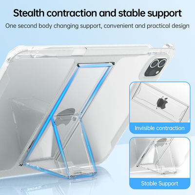 L'iPad 10,2 protecteur Scratchproof de la longévité TPU de cas d'Ipad avancent le Smart Cover petit à petit