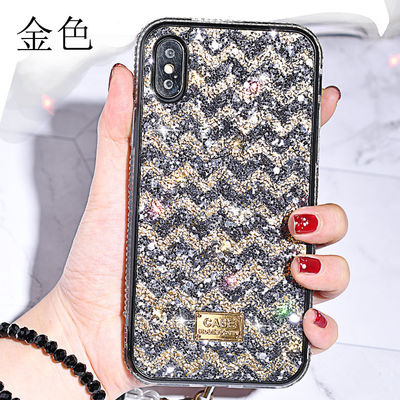 Bling Glitter Sunflower Pearl Diamond Casques téléphoniques pour Iphone 14 13 Pro Xs Max 12 11 XR TP doux