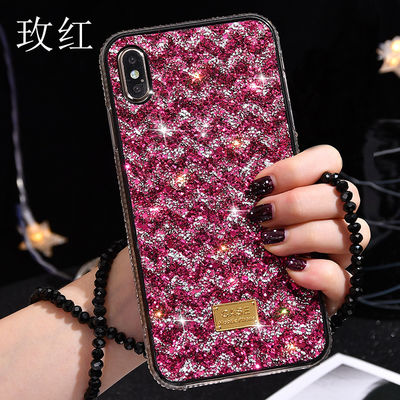Bling Glitter Sunflower Pearl Diamond Casques téléphoniques pour Iphone 14 13 Pro Xs Max 12 11 XR TP doux