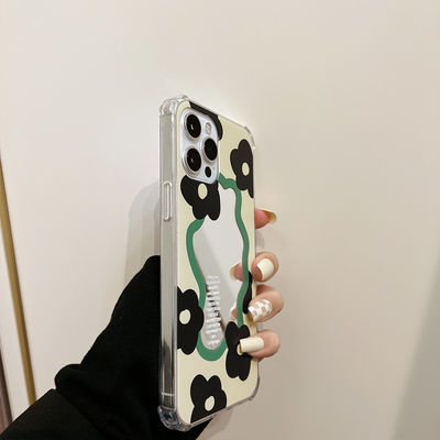 Casque de téléphone portable en silicone lisse pour Iphone 8 Protection Matériau transparent