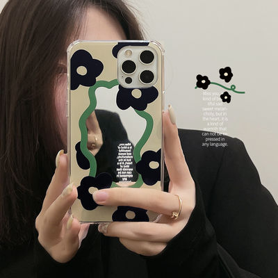 Casque de téléphone portable en silicone lisse pour Iphone 8 Protection Matériau transparent